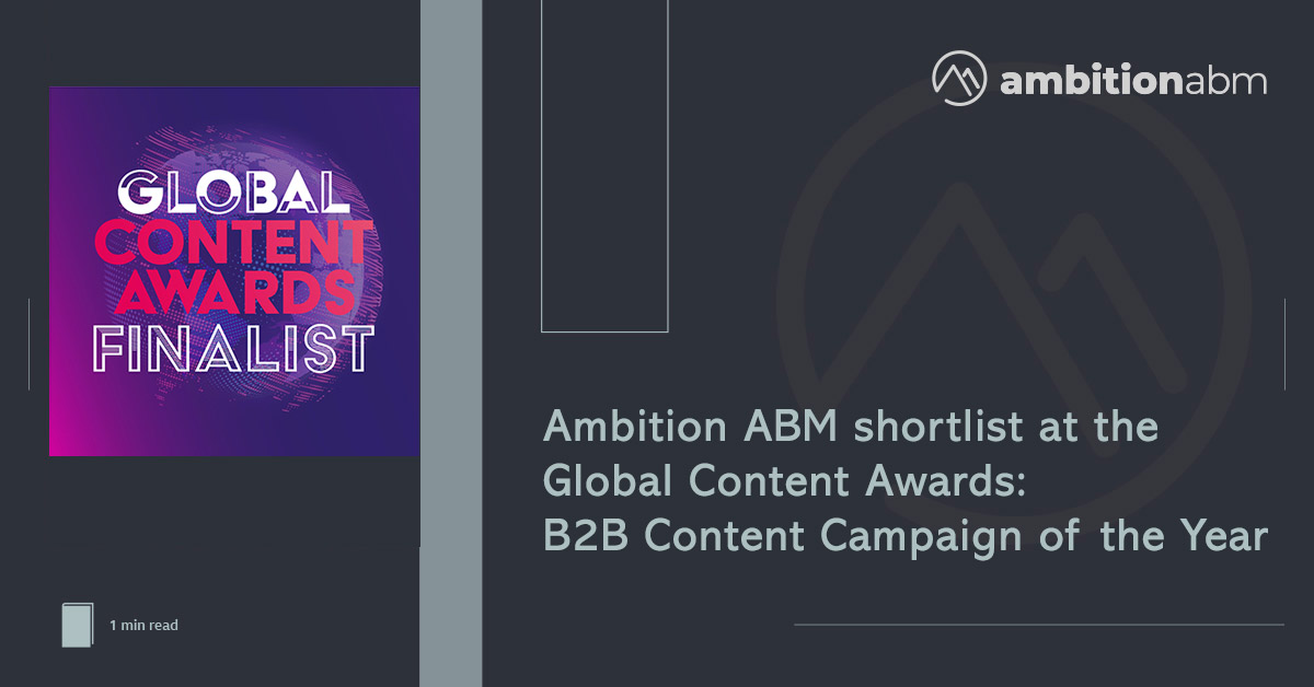 Global Content Awards 2022 Shortlist Announced